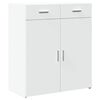 vidaXL Aparador 80x42,5x93 cm derivados de madeira branco