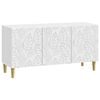 vidaXL Gabinete para TV 99 x 34,5 x 50 cm Branco Derivados de Madeira
