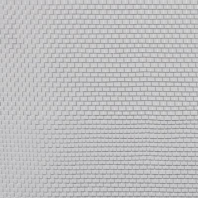 vidaXL Rede mosquiteira em alumínio 100x500 cm prateado