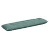 vidaXL Travesseiro para Costas Verde do Mar 180 x 50 cm