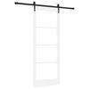 vidaXL Porta Deslizante Branco 83 x 211 cm