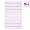 vidaXL Toalhas FROGN 25 pcs 100x200 cm 360 g/m&sup2; branco