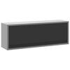 vidaXL Arm&aacute;rio de Ferramentas Preto e Cinza 100 x 25 x 35 cm