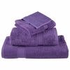 vidaXL Toalhas de rosto premium SOLUND 10 unidades Roxo 30x30 cm 600 g/m&sup2;