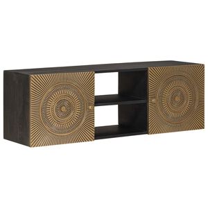 vidaXL Gabinete para TV com prateleira Lat&atilde;o 105 x 30 x 35 cm