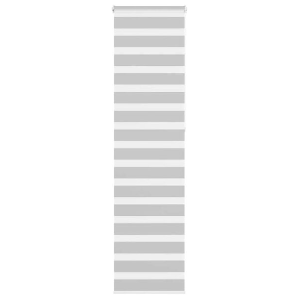 vidaXL Cortina de zebra 65x230 cm largura do tecido 60,9 cm poli&eacute;ster