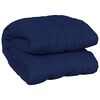 vidaXL Manta pesada 5 kg 200x200 cm tecido azul