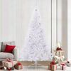 vidaXL &Aacute;rvore de Natal Artificial com 300 LEDs Branco 240 cm PVC e A&ccedil;o