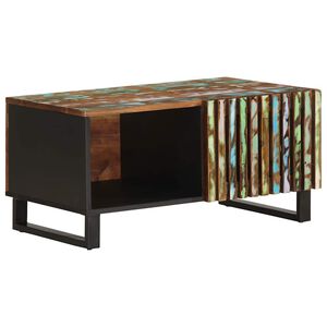 vidaXL Mesa de centro 80x51x40 cm madeira de ac&aacute;cia maci&ccedil;a