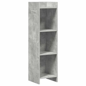 vidaXL Estante Cinza Concreto 30 x 30 x 111 cm Derivados de Madeira