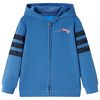 Sweatshirt com capuz para crian&ccedil;a azul 104