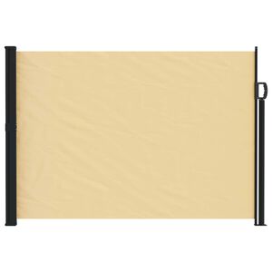 vidaXL Toldo Lateral Retr&aacute;til Areia 300 x 117 cm Poli&eacute;ster