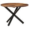 vidaXL Mesa jantar 100x100x75 cm madeira ac&aacute;cia c/ acabamento a mel