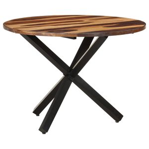 vidaXL Mesa jantar 100x100x75 cm madeira ac&aacute;cia c/ acabamento a mel