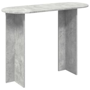 vidaXL Aparador Cinzento Cimento 100 x 39,5 x 75 cm