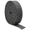 vidaXL Rolo de Granulado de Borracha Preto 2000 x 12 x 0,3 cm Borracha