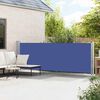 vidaXL Toldo lateral retr&aacute;til para p&aacute;tio 140x600 cm azul