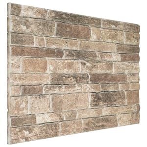 vidaXL Pain&eacute;is de parede 10 unid. 100 x 50 cm Multicolor Espuma EPS