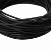 vidaXL Corda de Couro Preto &Oslash;1 mm x 10 m Couro