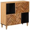 vidaXL Gabinetes de Armazenamento Castanho 80 x 33,5 x 75 cm