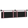 vidaXL Cabeceira Suspensa Rosa 210 x 55 x 5 cm Veludo