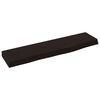 vidaXL Prateleira de parede 40x10x2cm carvalho tratado castanho-escuro