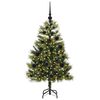 vidaXL &Aacute;rvore de Natal Artificial Articulada com Cones Verde 120 cm