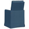 vidaXL Cadeiras de Jantar 2 pcs Azul 57 x 67 x 98 cm tecido