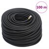 vidaXL Mangueira de ar h&iacute;brida 0,6" 100 m borracha e PVC preto