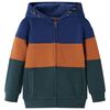 Sweatshirt para crian&ccedil;a com capuz e fecho 116