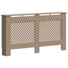 vidaXL Cobertura de radiador 152x19x81,5 cm MDF