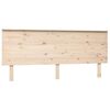 vidaXL Cabeceira de cama 184x6x82,5 cm pinho maci&ccedil;o
