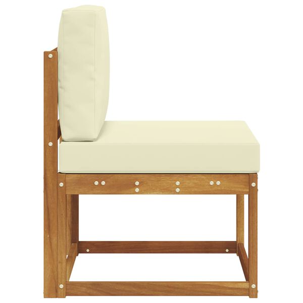 vidaXL Sof&aacute; M&eacute;dio Externo Madeira S&oacute;lida de Ac&aacute;cia