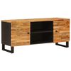 vidaXL Gabinete para TV com armazenamento Castanho 105 x 33 x 46 cm