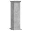 vidaXL Suporte p/ plantas 33x33x100 cm derivados madeira cinza cimento