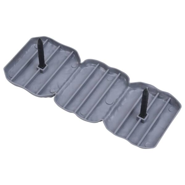 vidaXL Estacas bordas de relvado 30 pcs PP