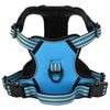 vidaXL Peitoral para c&atilde;es com faixas refletoras ajust&aacute;vel XL azul