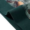 Sweatshirt para crian&ccedil;a verde-escuro 140
