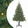 vidaXL &Aacute;rvore de Natal Verde 210 cm PVC