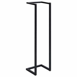 vidaXL Toalheiro 25x20x95 cm ferro preto