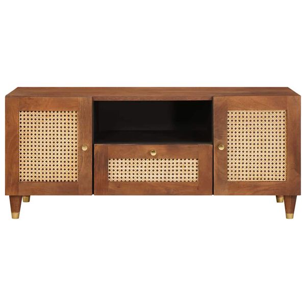 vidaXL Armários e Estantes para Armazenamento de Mídia Castanho