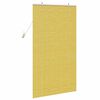vidaXL Estores de rolo com cortinas Manual Amarelo 80 x 160 cm Bambu