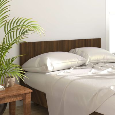 vidaXL Cabeceira cama 160x1,5x80cm derivados madeira carvalho castanho