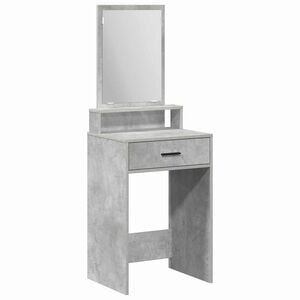 vidaXL Mesa de vestir Cinzento 50 x 41 x 140 cm Derivados de Madeira