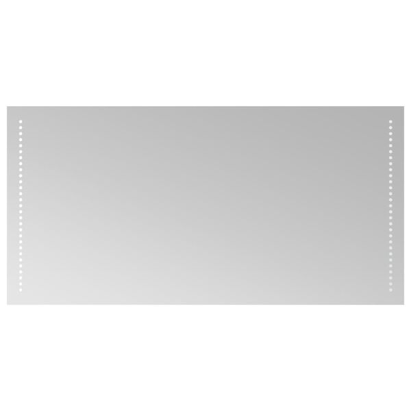 vidaXL Espelho de casa de banho com luzes LED 50x100 cm