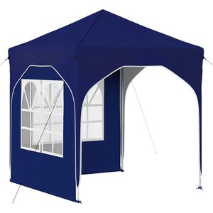 vidaXL Tenda de Festa Pop-up 192 x 192 x 245 cm Azul
