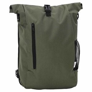 vidaXL Bolsa de Bicicleta Verde-azeitona 31 x 13 x 58 cm Poli&eacute;ster