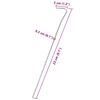 vidaXL Estacas para tenda 25 pcs 23 cm Ø3 mm aço galvanizado