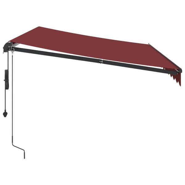 vidaXL Toldo retr&aacute;til autom&aacute;tico 350x250 cm bord&ocirc;