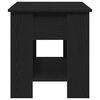 vidaXL Mesa de centro Carvalho preto 101 x 49 x 52 cm
